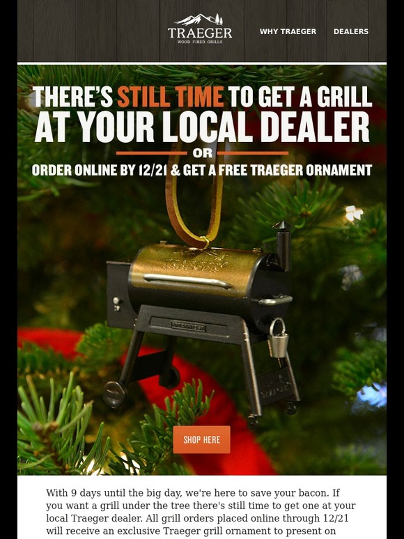 Traeger Grills Traeger your Tree for Christmas Milled