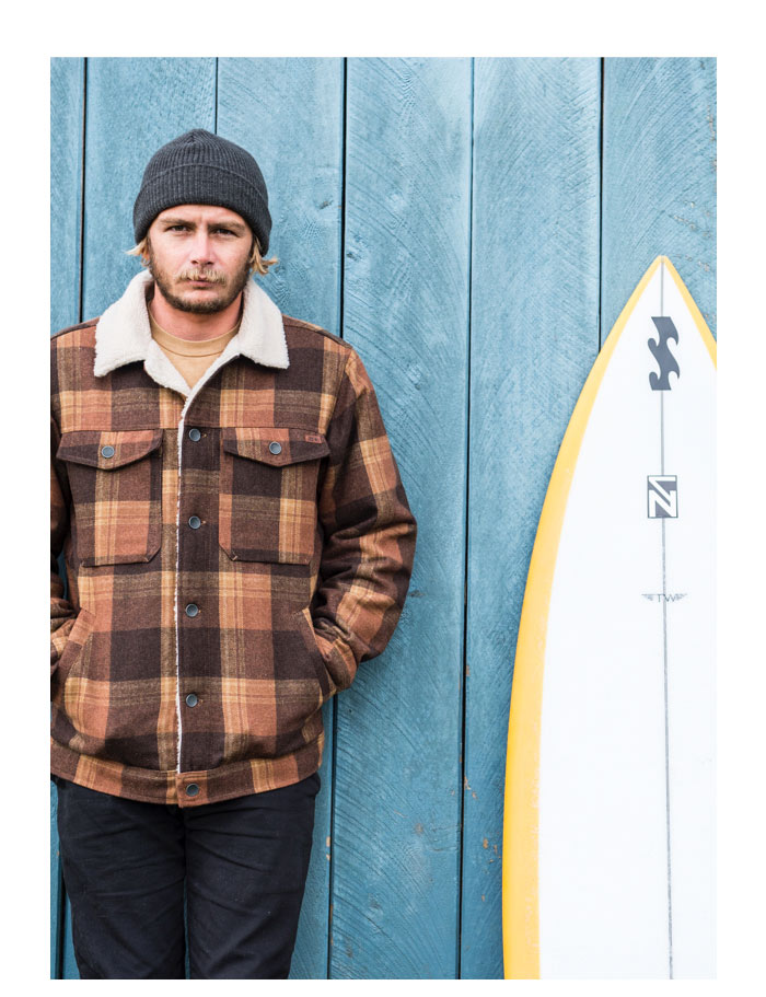 billabong checkered jacket