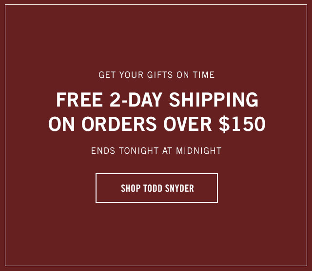 Free 2-day shipping on orders over $150