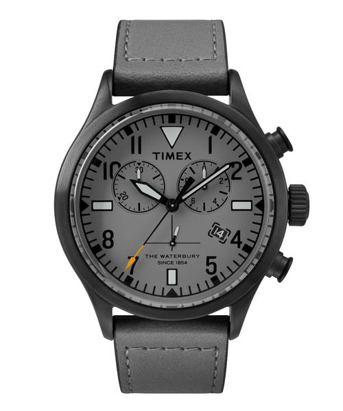 EXCLUSIVE TIMEX + RED WING SHOE LEATHER CHRONOGRAPH IN GREY