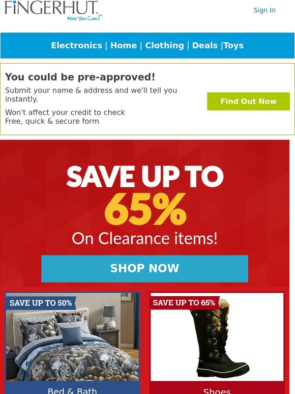 Fingerhut: Fingerhut: Hundreds of Clearance items up to 65% OFF! | Milled