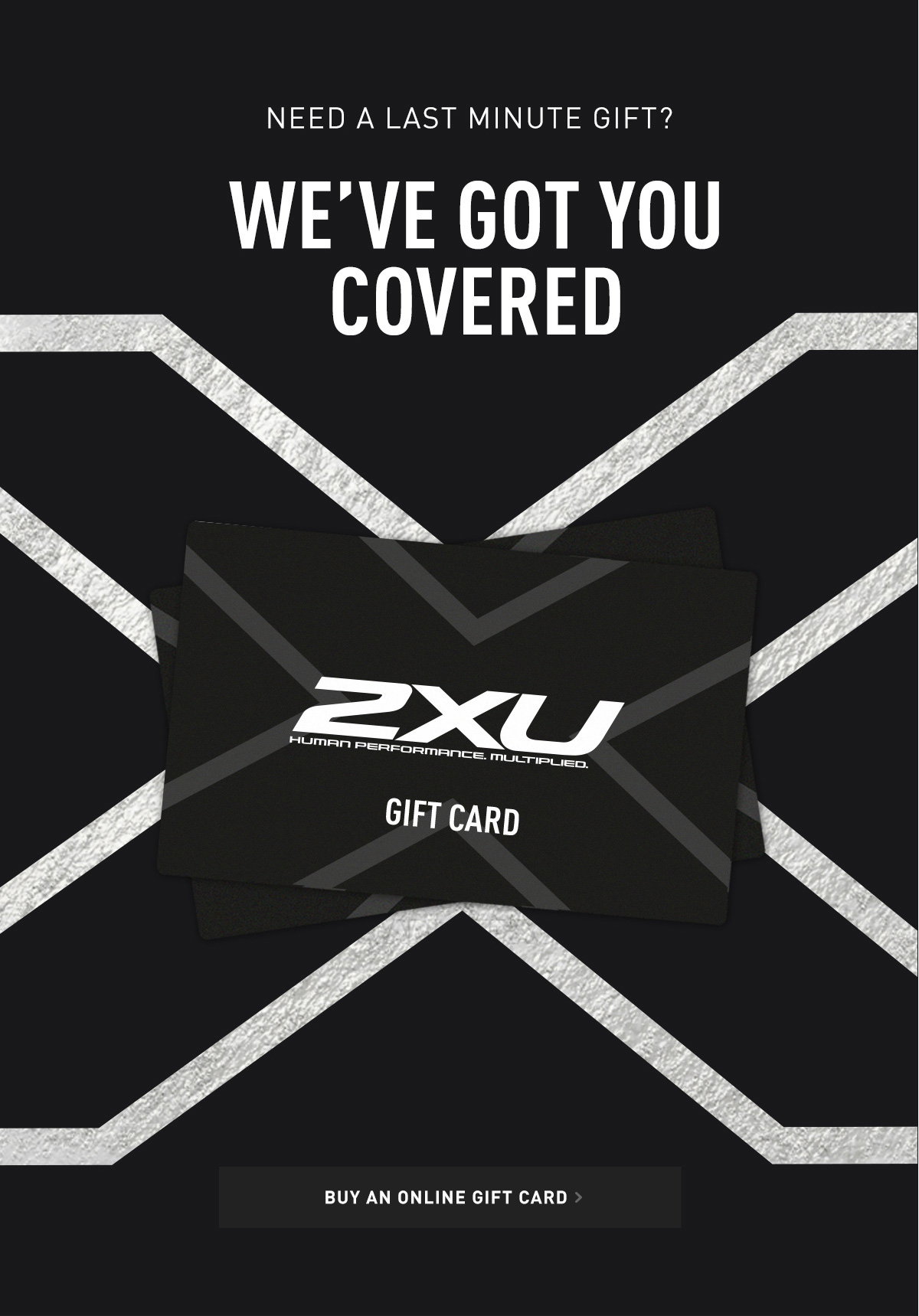 Last Holiday Gift? 2XU X-Cards Available | Milled