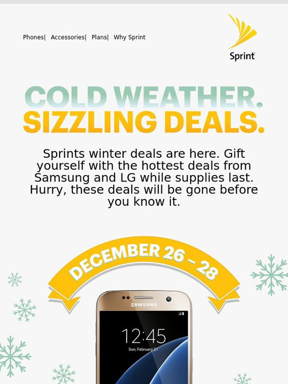 Sprint Sprint's winter deals are here 💰 Milled