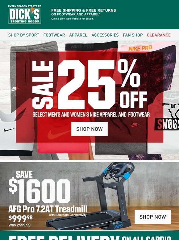 Dick's Sporting Goods 25 Off Select Nike In This Week’s Ad! Milled