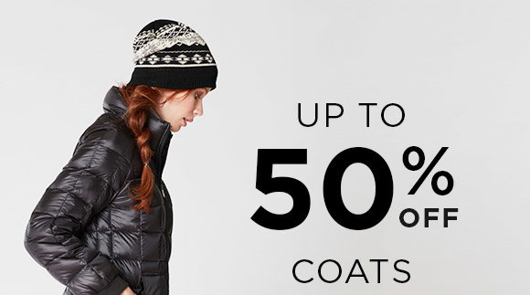 Up to 50% OFF Coats