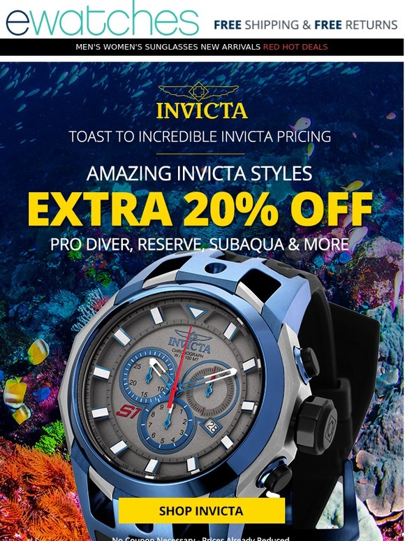 3, 2, 1... Happy Invicta Weekend!