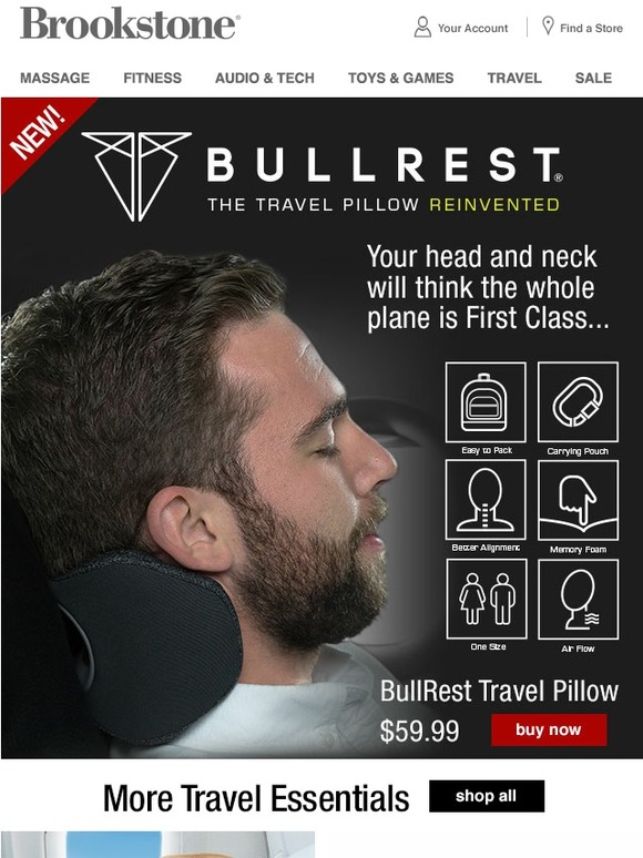 brookstone bullrest