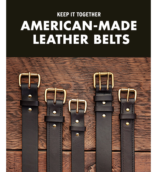 filson bridle belt