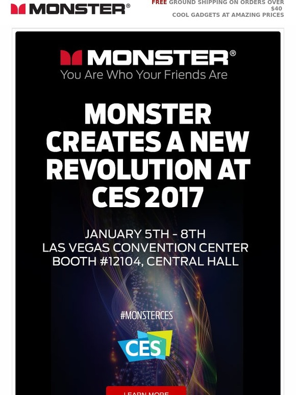Join the Revolution: Monster at CES 2017