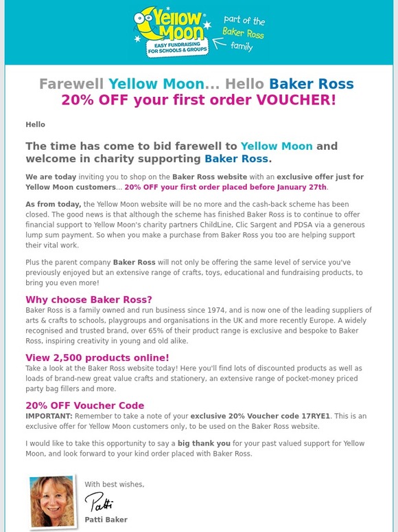 baker ross voucher