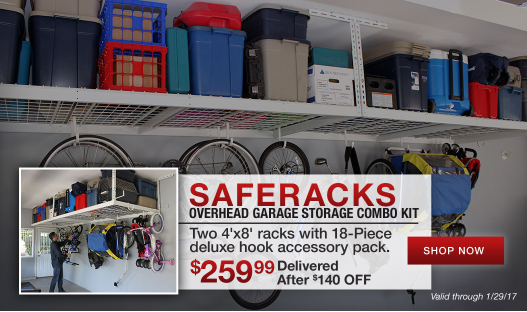 Costco SafeRacks Garage Storage, Neil Diamond Tickets, TurboTax 2016