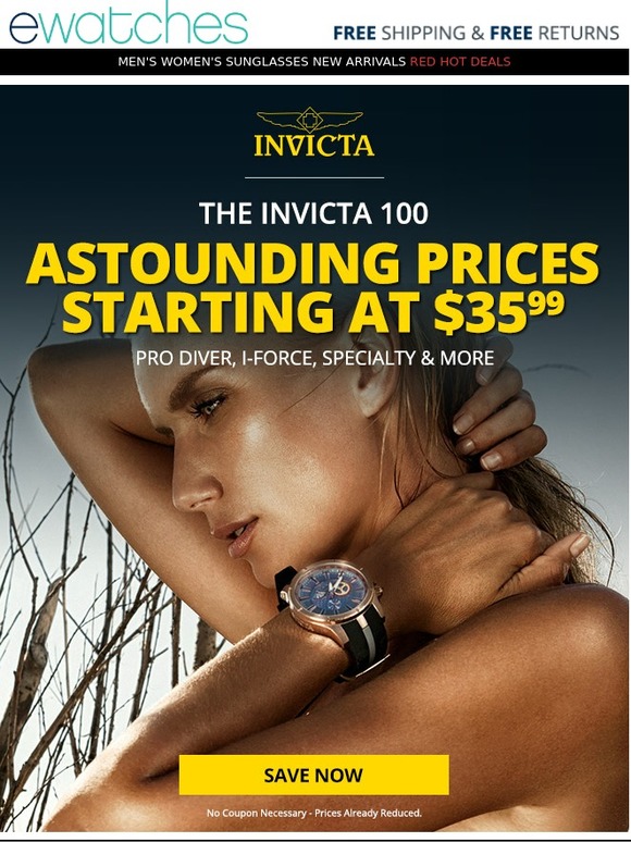 Have You Seen the Invicta 100 Yet?