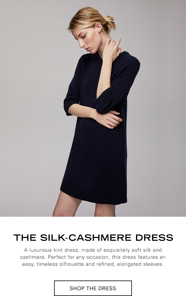 theory cashmere dress