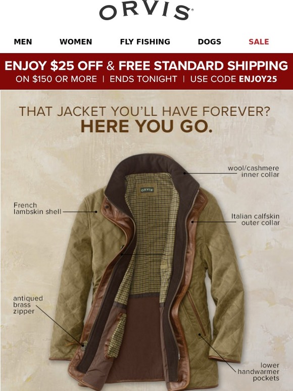 orvis river road waxed cotton jacket