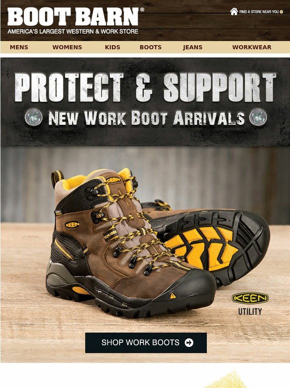 Boot Barn: New Work Boot Arrivals | Milled
