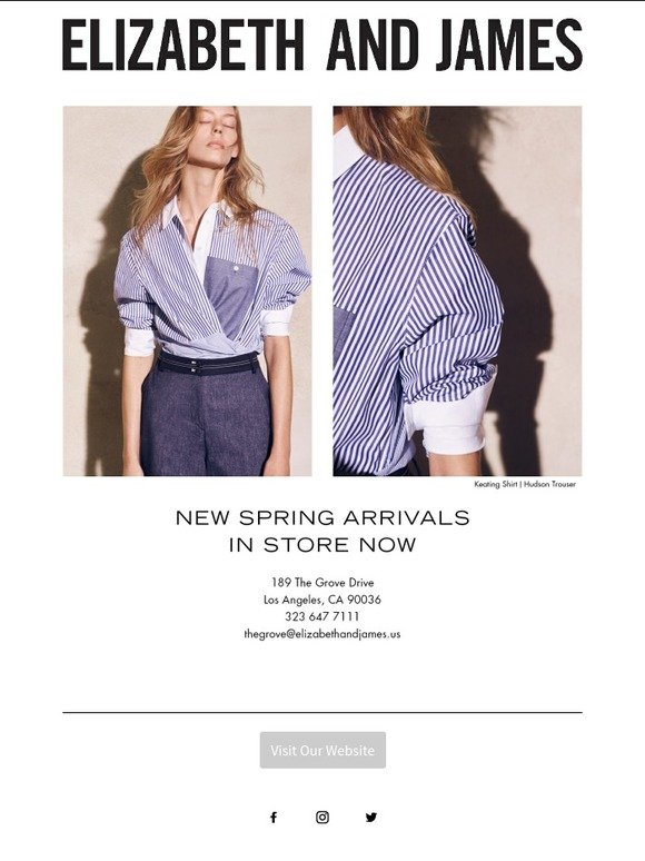 New Spring Arrivals In Store Now