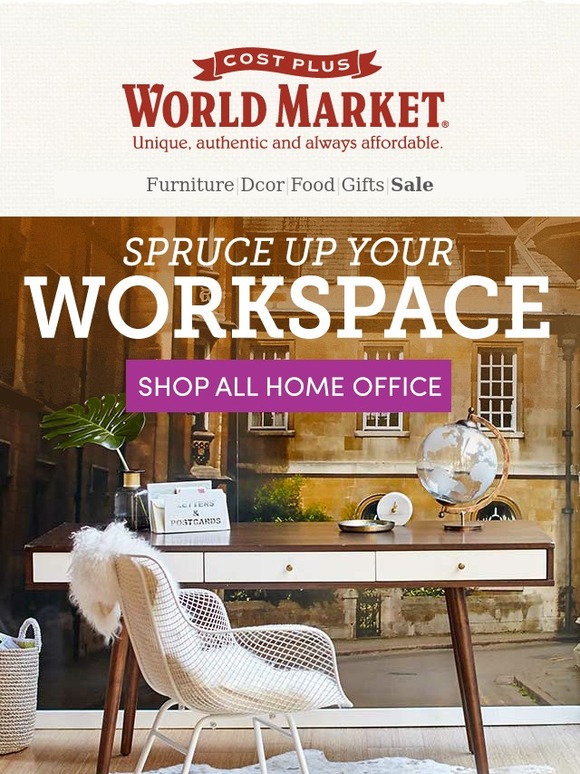 Cost Plus World Market Our NEW Zarek Desk is the season's most stylish