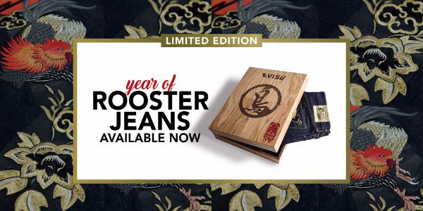 EVISU lucky red Chinese New Year underwear collection brings you fortune  and luck the whole year of the Rooster! Available now offline and online  at, By EVISU