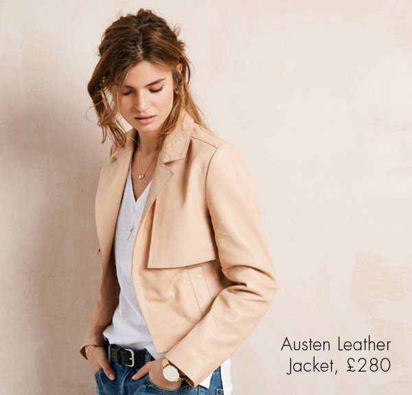 Austen Leather Jacket £280