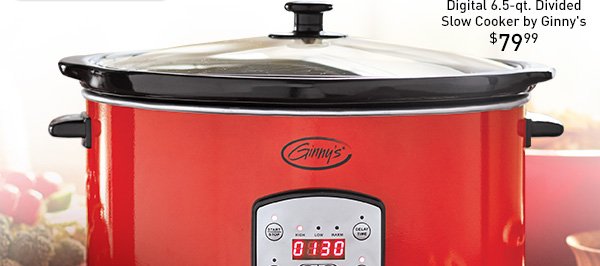 Ginny's: Our New Divided Slow Cooker is Party-Perfect