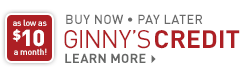 Buy Now, Pay Later | Ginny's Credit
