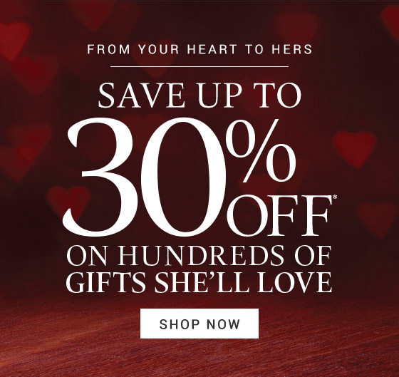 Zales Valentine's Day Gifts! Save Up To 30 Off Hundreds Of Styles
