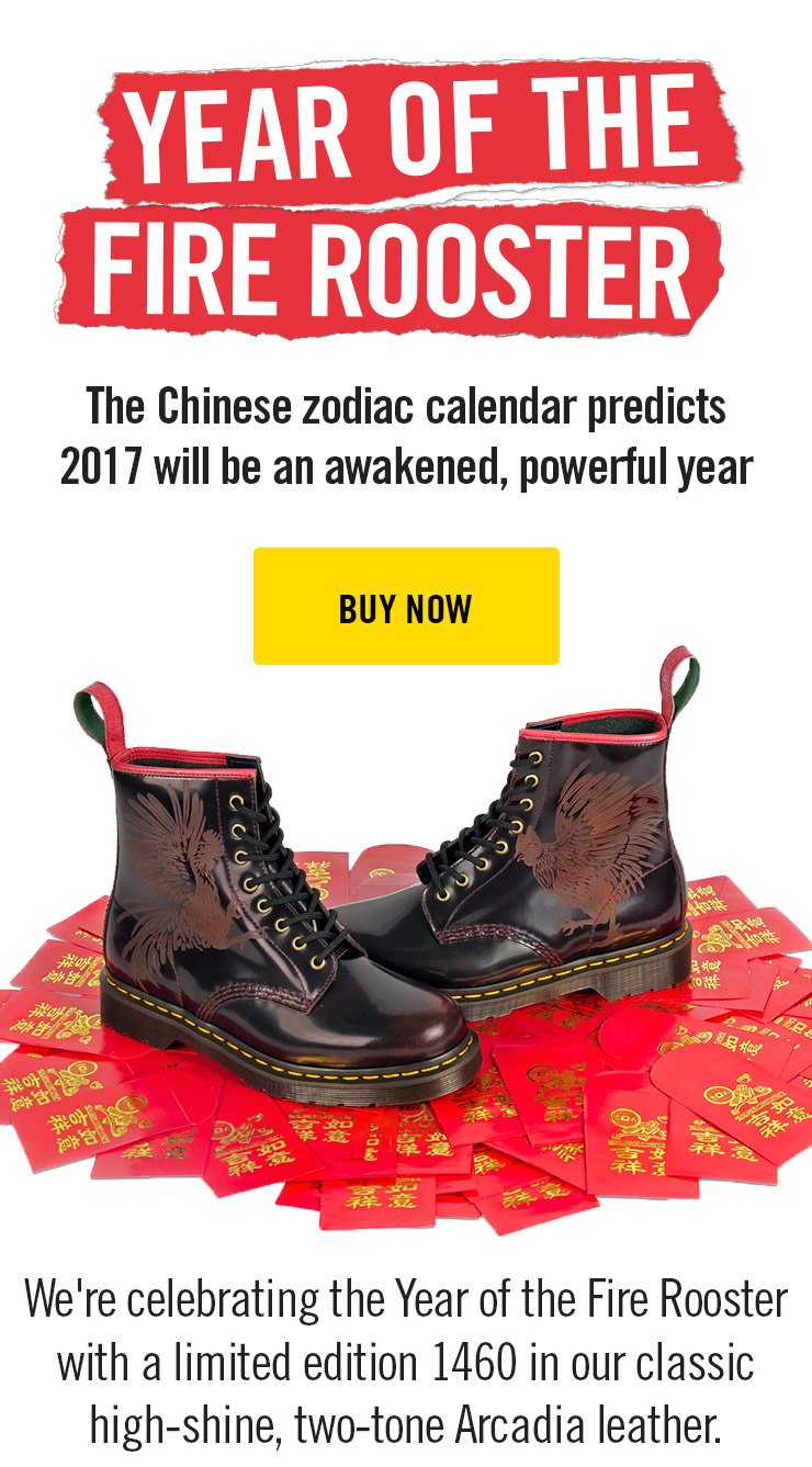 Dr. Martens: Limited Edition: Chinese New Year | Milled