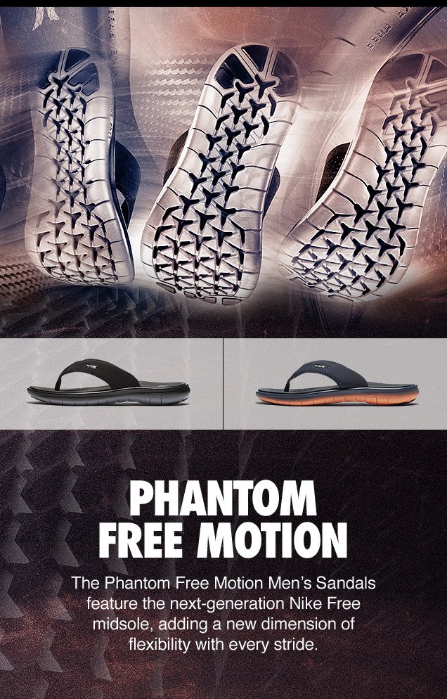 phantom free motion sandal