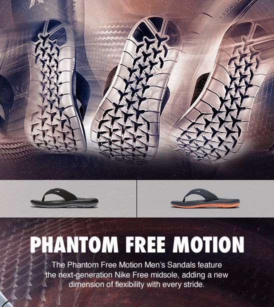 hurley phantom free motion men's sandal