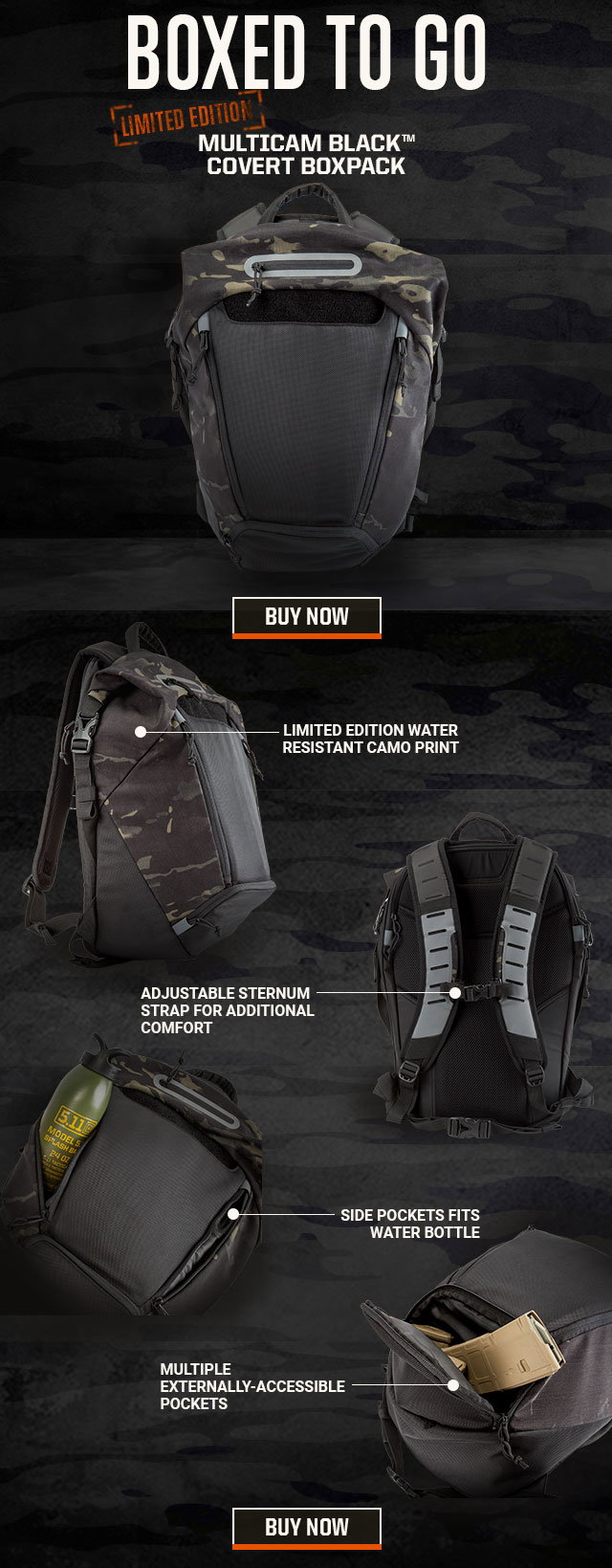 5.11 Tactical: An all-weather, LIMITED EDITION roll top pack for all your  adventures