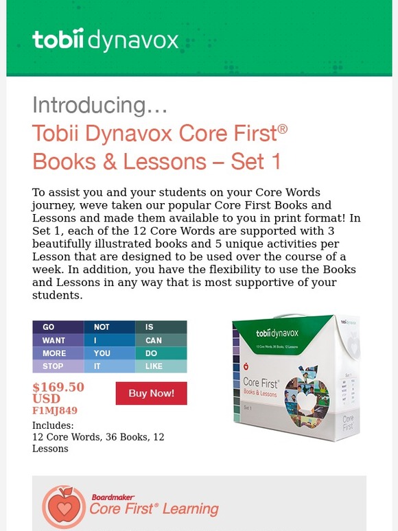 New! Take Your Core Words Lessons to the Next Level
