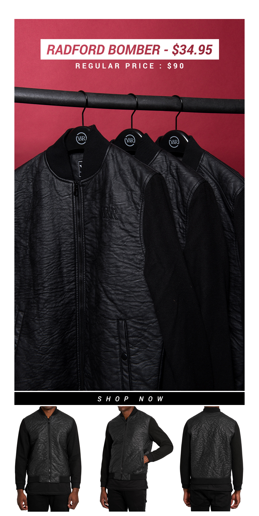 young and reckless bomber jacket