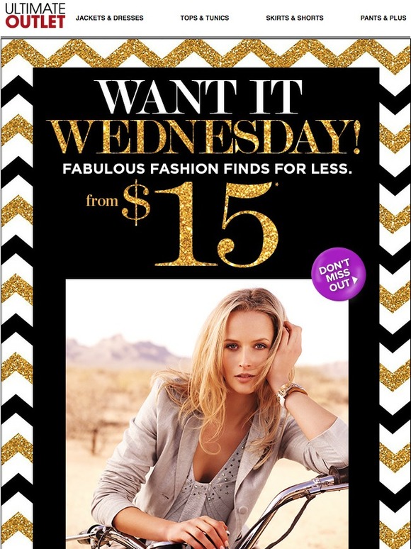 Want It Wednesday: Fabulous Fashion From $15