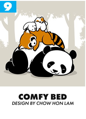 9. Comfy Bed