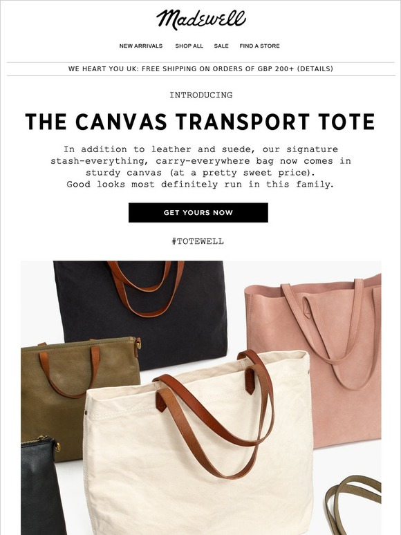 madewell tote uk