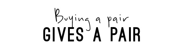 Buying a pair gives a pair