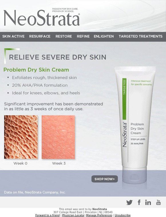 neostrata problem dry skin
