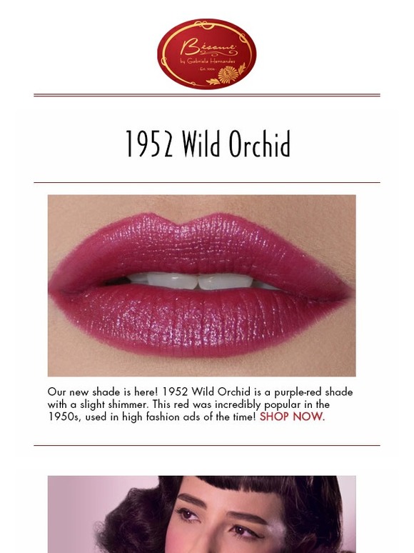 besame cosmetics wild orchid