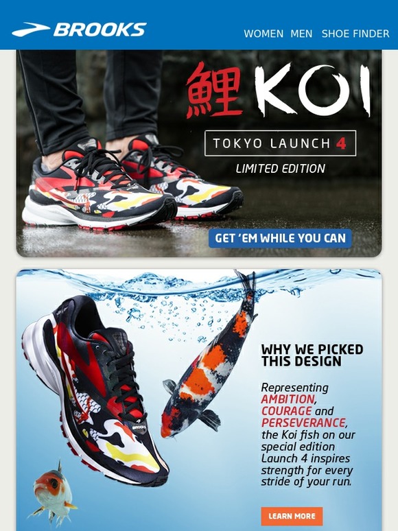 brooks launch tokyo