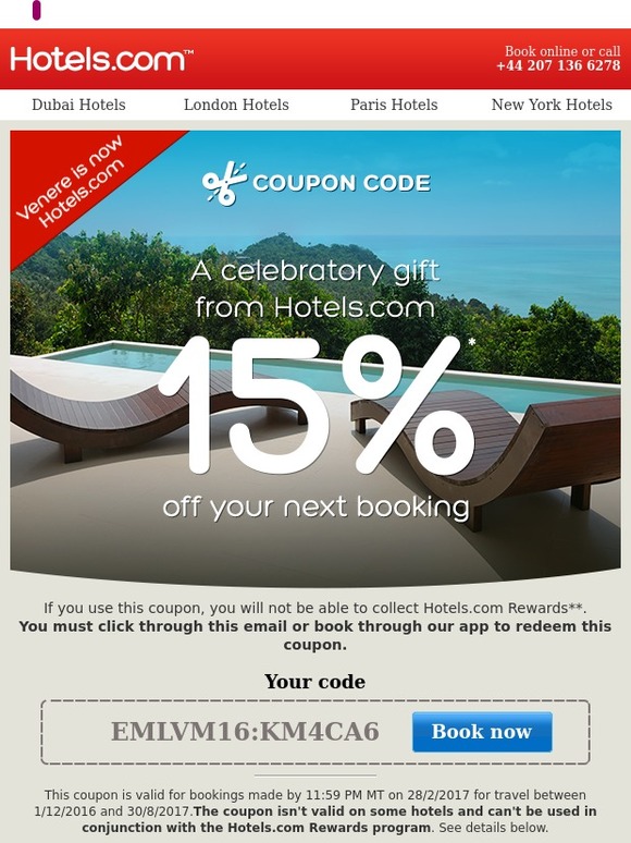 Don't miss out on your 15% off coupon