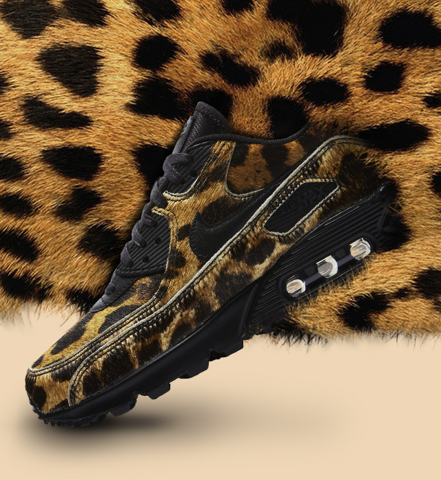 nike air max 90 dierenprint