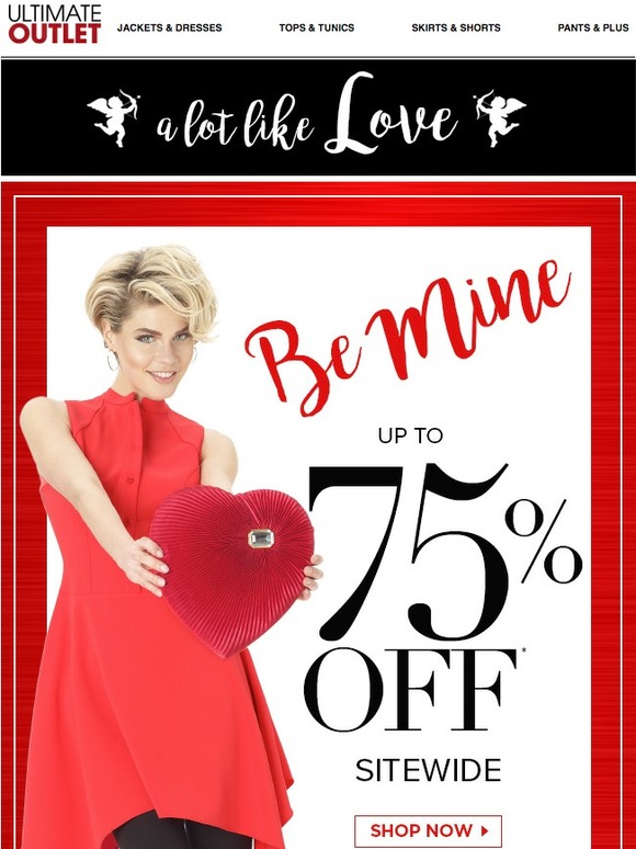 A Lot Like Love: Up To 75% Off Sitewide! Shop Now