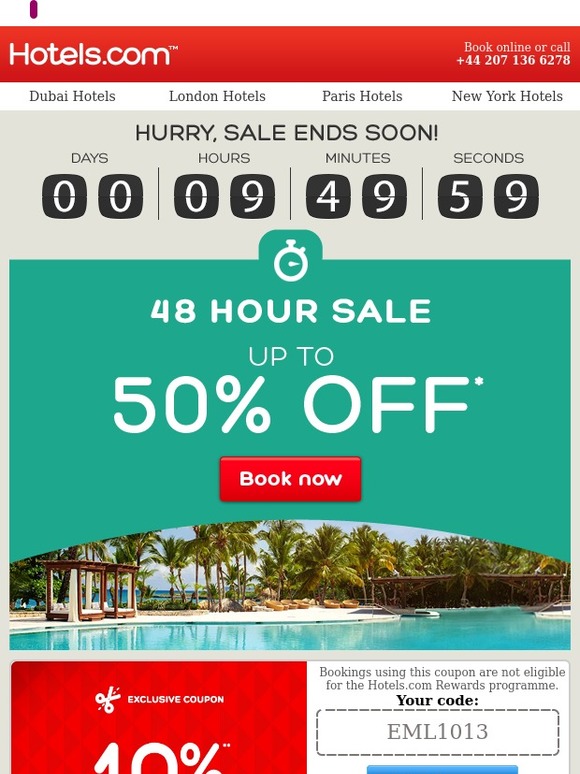 ➜ Final day to save up to 50%!