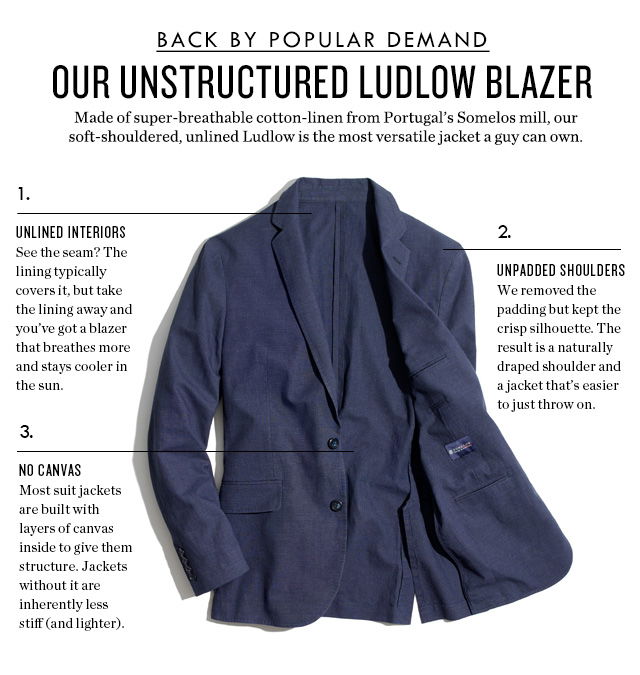 J.Crew: Back by popular demand: our best-selling unstructured