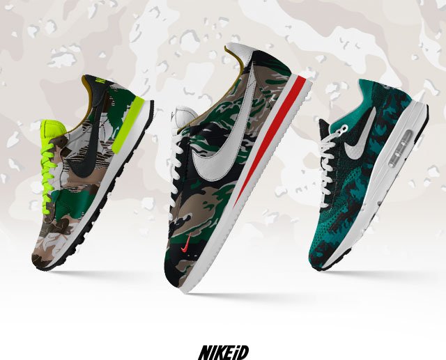 Nike: Personaliza tu de camuflaje con NIKEiD |