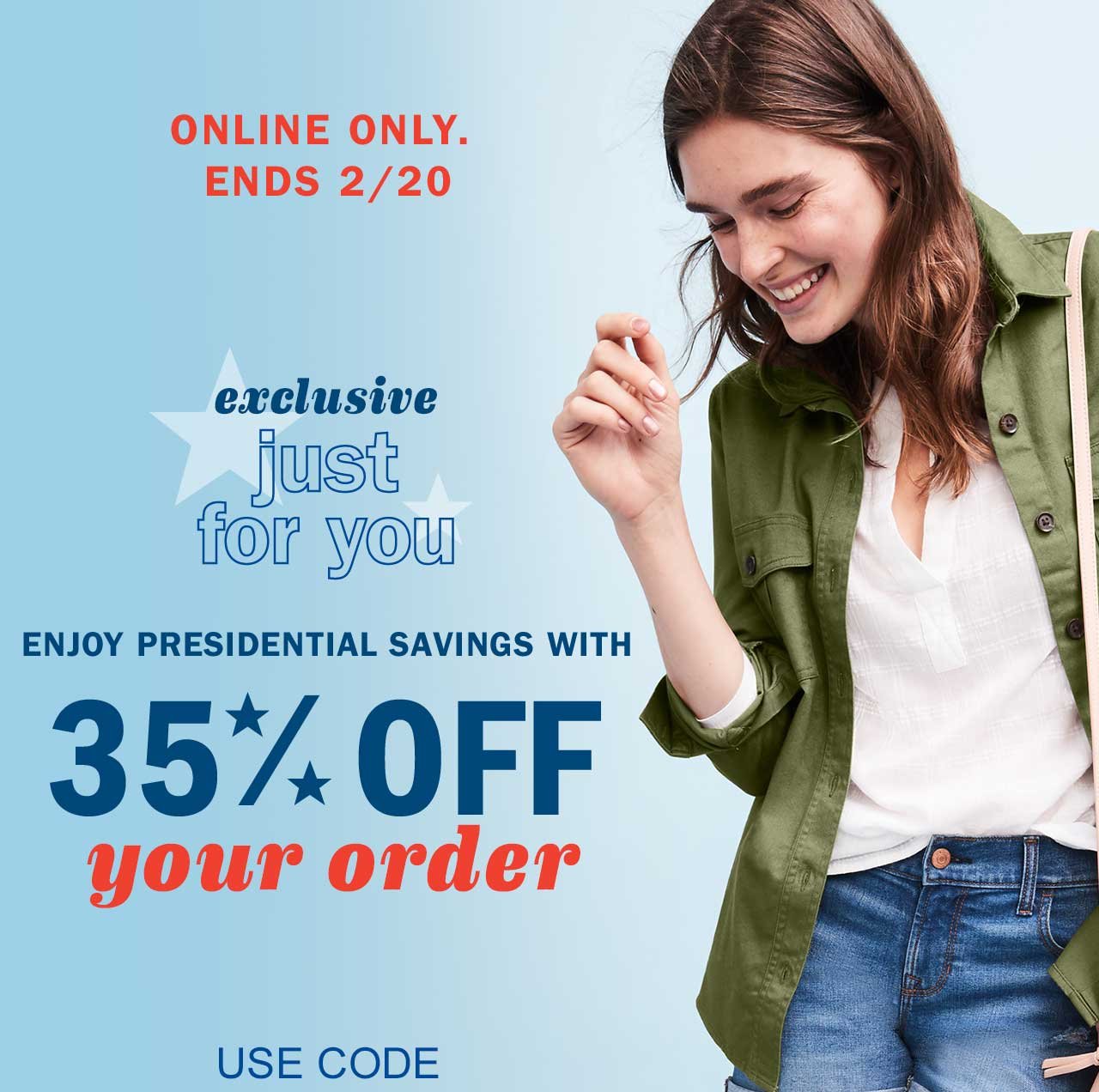 Old Navy: Online exclusive: 35% OFF your order | Milled