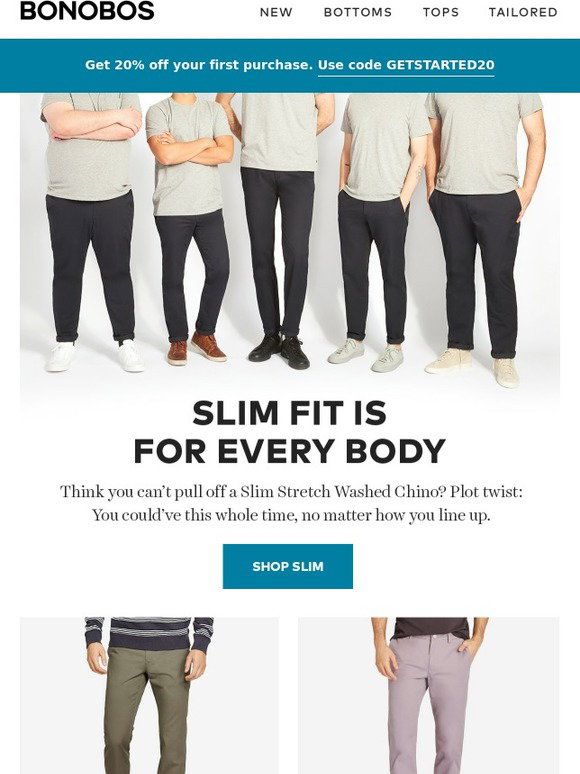 pull off a Slim Fit Chino 