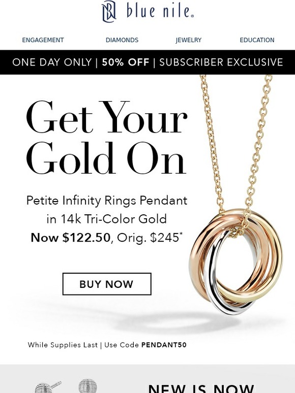blue nile infinity ring