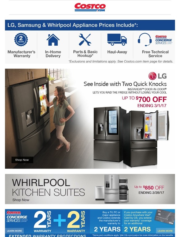 Costco Find The Appliances You Need At Prices You Can Afford At Costco 