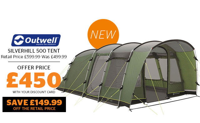 Outwell silverhill 500 clearance tent